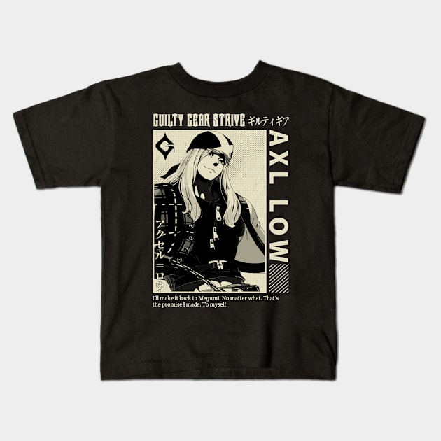 Guilty axl low strive Kids T-Shirt by NekerArt